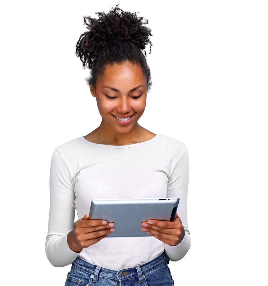 Digital register in use