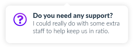 Do you need any support?