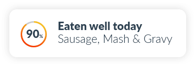 Eaten well today