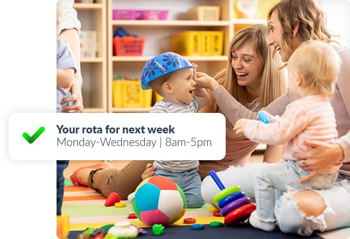 Your rota for next week