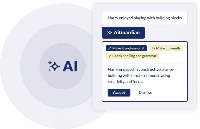 AiGuardian by Nursery In a Box is our new AI Writing Assistant