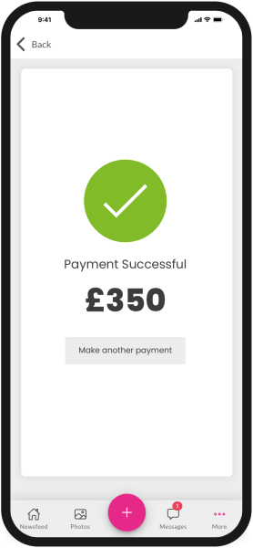 In app payments on the Nursery in a Box app